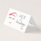 MINI - Réveillez-vous C'est Noël" Lashes (Front)