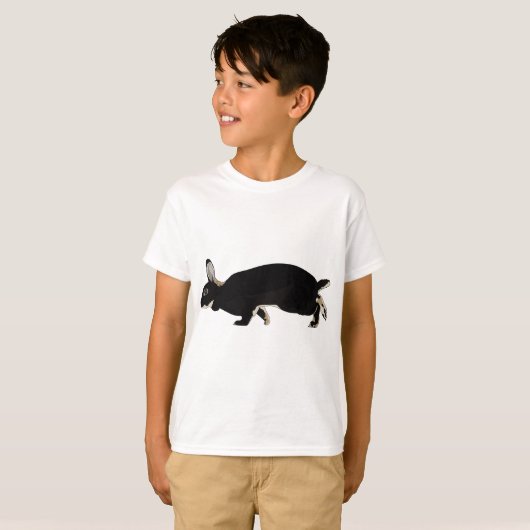 Mini Rex Rabbit - hop T-shirt (Voorkant volledig)