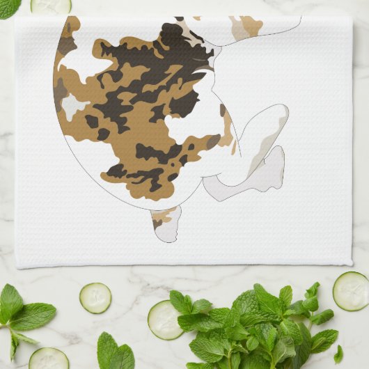 Mini Rex Rabbit - "Sneak" Theedoek (Gevouwen)