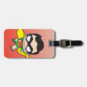 Mini Robin Bagagelabel (Voorkant horizontaal)