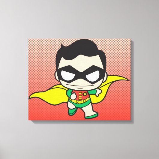 Mini Robin Canvas Afdruk (Voorkant)