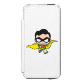 Mini Robin Incipio iPhone Portemonnee Hoesje (Voorkant Agenda)