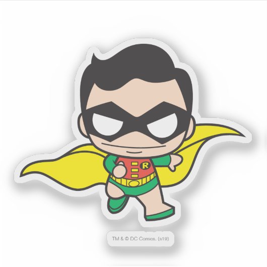 Mini Robin Sticker (Voorkant)