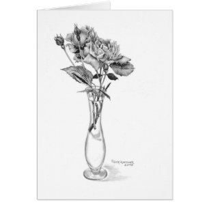 Mini-Roses au crayon