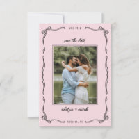 Mini roze grillige strik multi foto