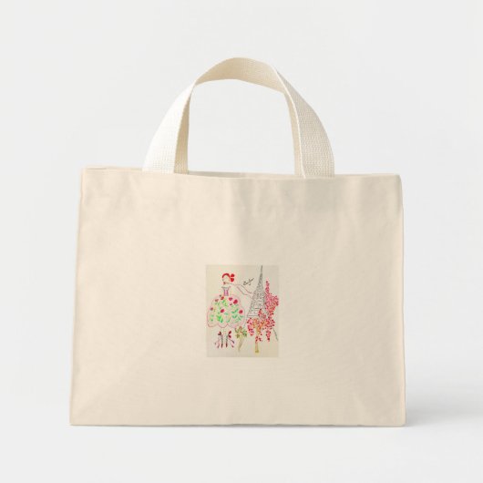 Mini sac Bonjour Collection par Allyson Simone (Devant)