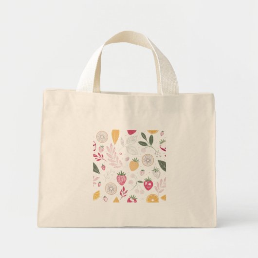 Mini sac fourre-tout en forme de fruits (Devant)