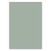 Mini Sage Script Nom personnalisé Carte de place (Dos)