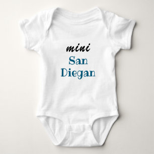Mini San Diegan, Baby Gift, Meisje, Jongen, Unisex Romper