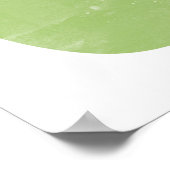 Mini, scandinavie, affiche abstraite de verdure (Coin)