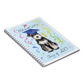 Mini Schnauzer Afstuderen Notitieboek (Rechterzijde)