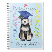 Mini Schnauzer Afstuderen Notitieboek (Voorkant)