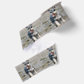 mini schnauzer grosgrain lint (Achterkant)