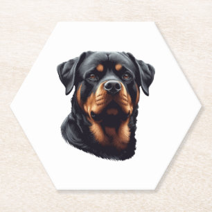 Mini Schnauzer Hondenliefhebbers Kartonnen Onderzetters