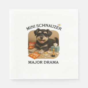 Mini Schnauzer Hondenliefhebbers Servet