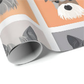 Mini Schnauzer-inpakpapier Cadeaupapier (Rol Hoek)