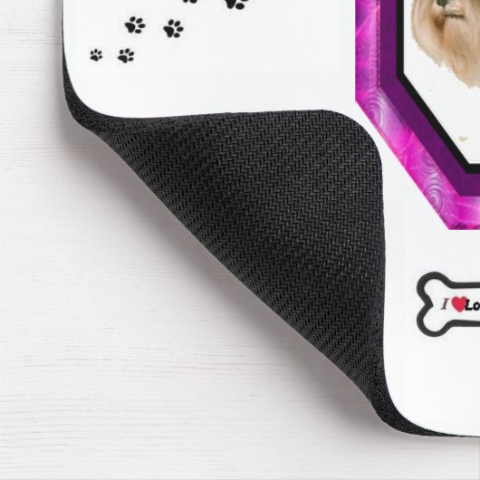 Mini Schnauzer Mousepad Muismat (Hoek)