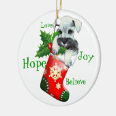 Mini Schnauzer Ornament (Links)