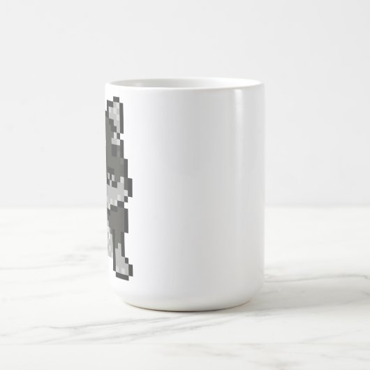 Mini Schnauzer Pixel Art Mug (Centre)