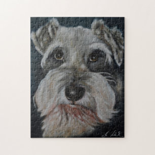 Mini Schnauzer Puzzle Legpuzzel