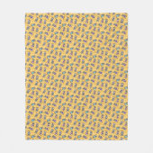 Mini Schnauzer Sunshine KiniArt Fleece Deken (Voorkant)