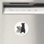 Mini Schnauzers - Magnet (In Situ (Lave-vaisselle))
