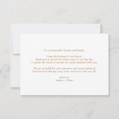 Mini-Script Gold Merci Cartes (Dos)