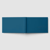 Mini, Script manuscrit, Argent-Huile, Bleu (Complet)