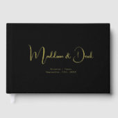 Mini, Script manuscrit, Rose-Gold-Foil, Noir (Recto)