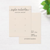 Mini script moderne 3 oreille carte d'affichage (Bureau)