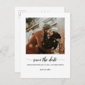 Mini-Script Photo Enregistrer La Carte Postale Dat (Devant / Derrière)