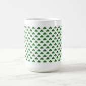 Mini shamrocks-mok voor St. Patrick's Day Koffiemok (Center)