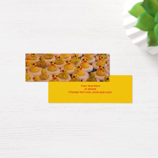 Mini Signet cool en caoutchouc (Bureau)