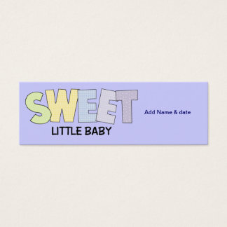 Mini Signets pour la Fête du Baby shower Favoriser