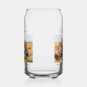 Mini simple Joyeux script de Noël photo de famille (Gauche)