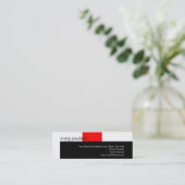 Mini Simple tendance Cute Plain Carte de visite fin (Debout devant)