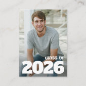 MINI Size Glossy Fotodiploma Uitnodigingen (Voorkant)