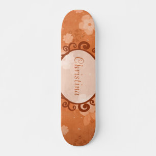 Mini Skateboard Fleurs Automnes