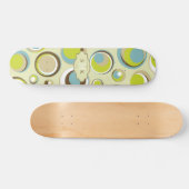 Mini skateboard Motif Retro Circle 1970 (Horz)
