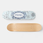 Mini skateboard parties scintillant Snowflake (Horz)