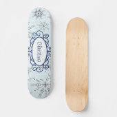 Mini skateboard parties scintillant Snowflake (Recto)