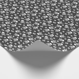 Mini Skull en Botten Pirate Cadeaupapier