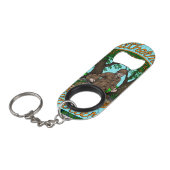 Mini Sleutelhanger Loop / Draai de flesopening van Flessenopener (Voorkant Gekanteld)