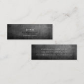 Mini Slim Trendy Chalkboard Carte de visite attrayant (Devant / Derrière)