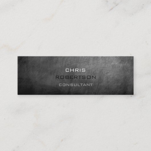 Mini Slim Trendy Chalkboard Carte de visite attrayant (Devant)