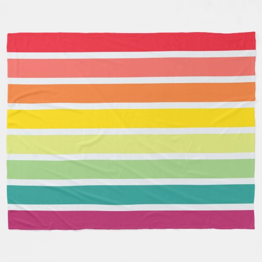 Mini Spectrum Fleece Deken (Voorkant (Horizontaal))