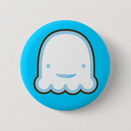 mini-spookpin ronde button 5,7 cm (Voorkant)