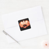 Mini-spray Vierkante Sticker (Envelop)