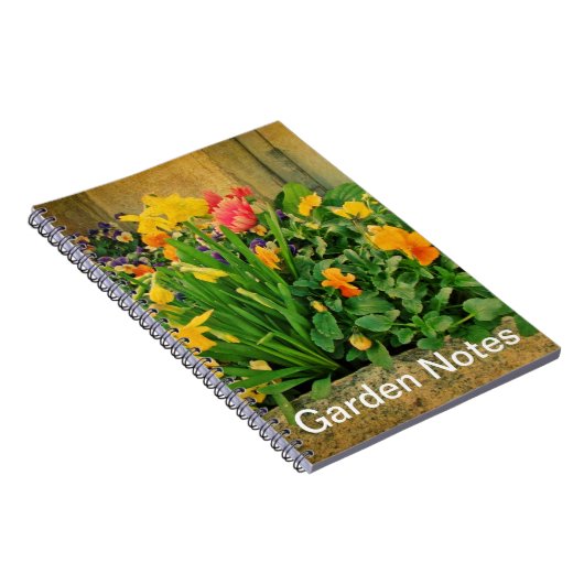Mini Springtime Garden Notitieboek (Rechterzijde)