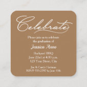 MINI Square Graduation Photo Invitations (Dos)